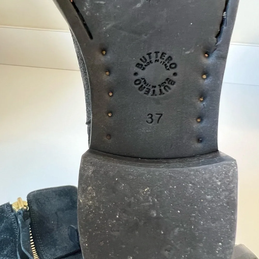 Buttero Side Zip Up Booties. Excellent Condition. Size 7